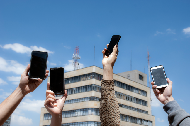 Acceso a Internet móvil por cada 100 habitantes