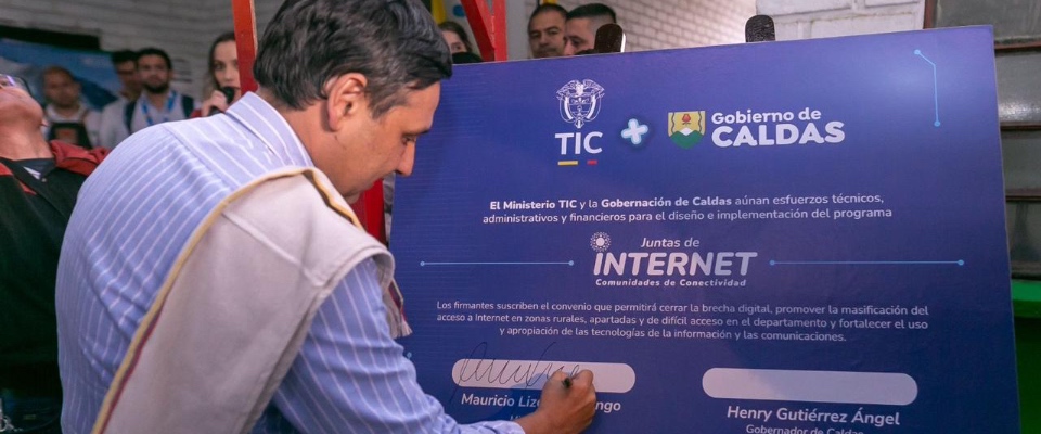 Foto del ministro TIC