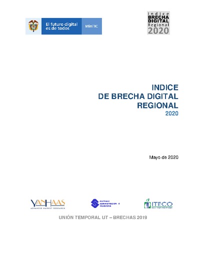 Índice de brecha digital regional