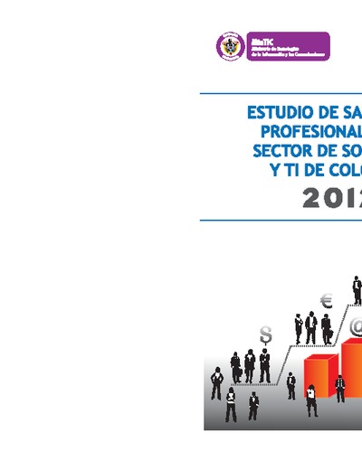Estudio salarios profesionales software y TI 2014 2012 Estudio salarios profesionales software y TI 2014 2012