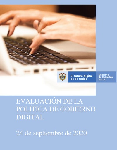 Evaluación Política de Gobierno Digital