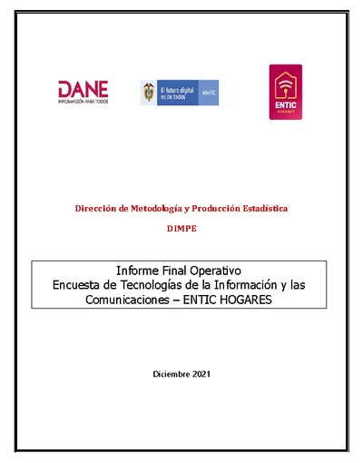 Encuesta TIC 2020