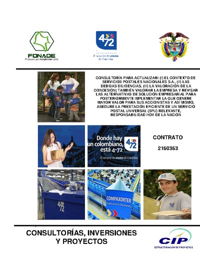 Alternativas solución Servicios Postales Nacionales Alternativas solución Servicios Postales Nacionales