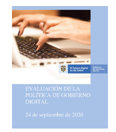 Evaluación Política de Gobierno Digital
